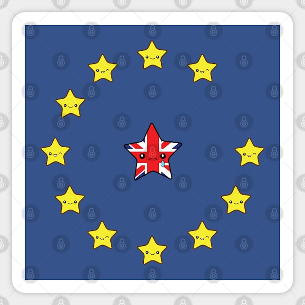 Brexit Sticker by Mint Cloud Art Studio